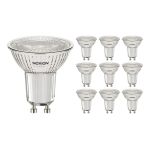 Mehrfachpackung 10x Noxion PerfectColor LED-Spot GU10 PAR16 3W 230lm 36D - 927 Extra Warmweiß | Höchste Farbwiedergabe - Dimmbar - Ersatz für 35W