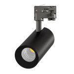 Noxion LED Schienenstrahler 3-Phasen Ecowhite Aluminium Schwarz 30W 3210lm 36D - 840 Kaltweiß | UGR <19