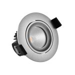Noxion LED-Spot Hydro feuerfest  Aluminum 8W 585lm - 927 Extra Warmweiß | Ausschnitt 83mm - IP65 - Höchste Farbwiedergabe - Dimmbar