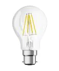 Ledvance Classic Performance LED Glühbirne B22d Birne Fadenlampe Klar 7W 806lm - 827 Extra Warmweiß | Dimmbar - Ersatz für 60W
