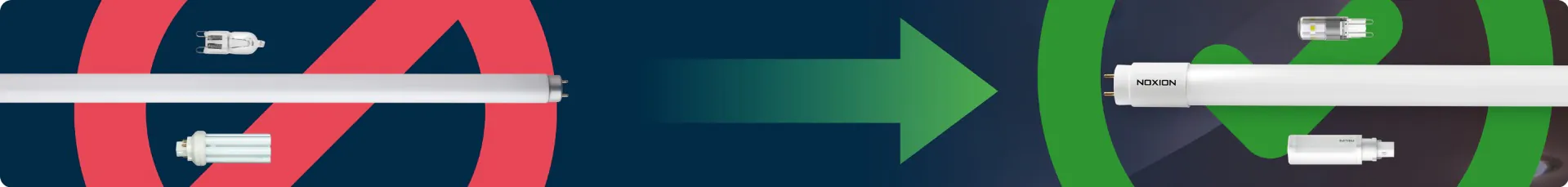 Banner: Ausphasung von Leuchtstoffr&ouml;hren